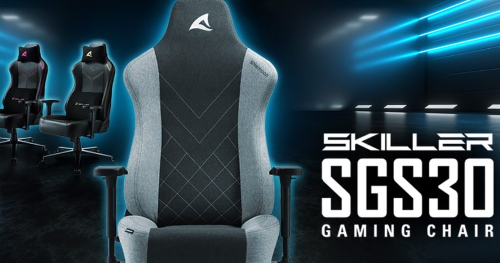 Sharkoon SKILLER SGS30 PU & Fabric: nuevas sillas gaming de alta calidad