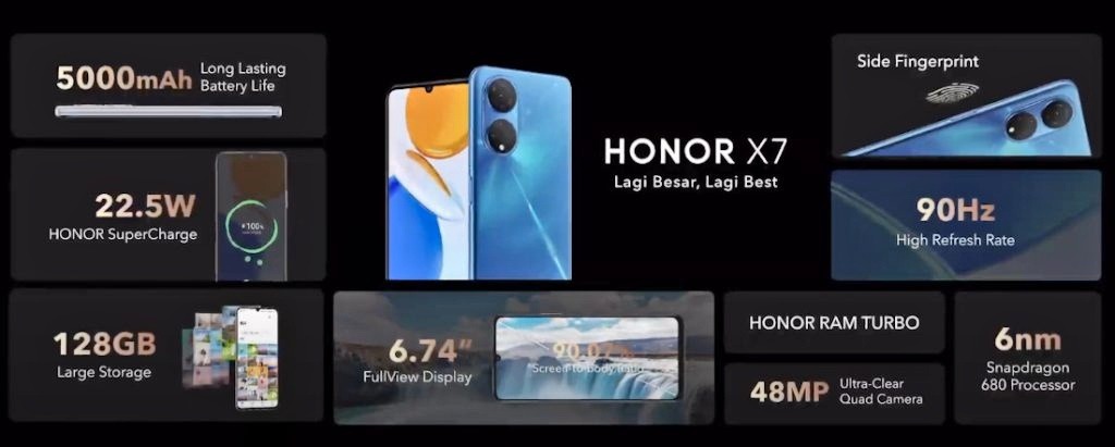 HONOR X9 5G y HONOR X7 han sido anunciados oficialmente
