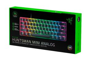 Razer Huntsman Mini Analog: El primer teclado 60% con switches analógicos