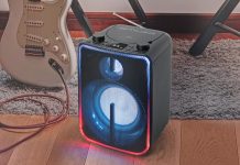 MUSE M-1810 DJ, una discoteca portátil con este PARTYBOX con batería recargable MUSE M-1810 DJ, una discoteca portátil con este partybox