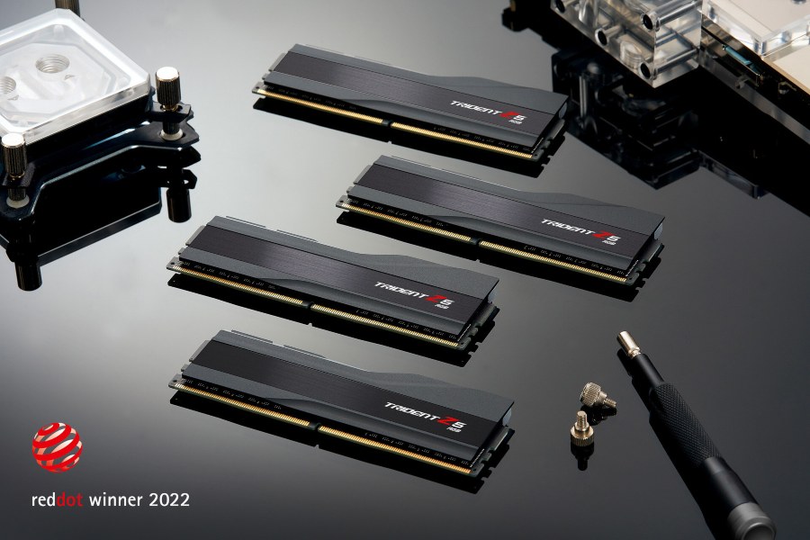 G.SKILL Trident Z5 RGB y Ripjaws S5 Series DDR5 premio Red Dot Design Award 2022