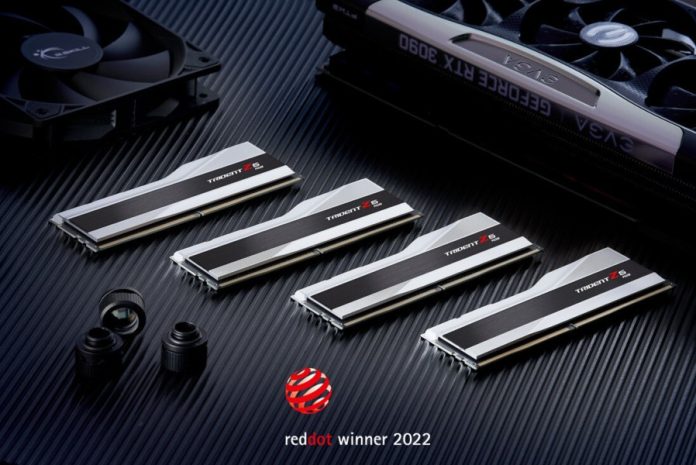 G.SKILL Trident Z5 RGB y Ripjaws S5 Series DDR5 premio Red Dot Design Award 2022