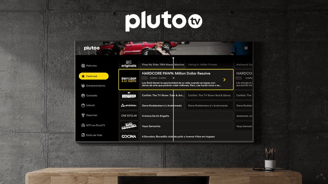 Pluto TV llega a PlayStation 4 y ya está disponible para su descarga gratuita