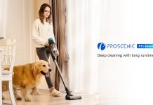 Las aspiradoras vuelven a ser el regalo estrella de esta Navidad Proscenic P11 Smart con motor de 450W y pantalla táctil LED llega a España