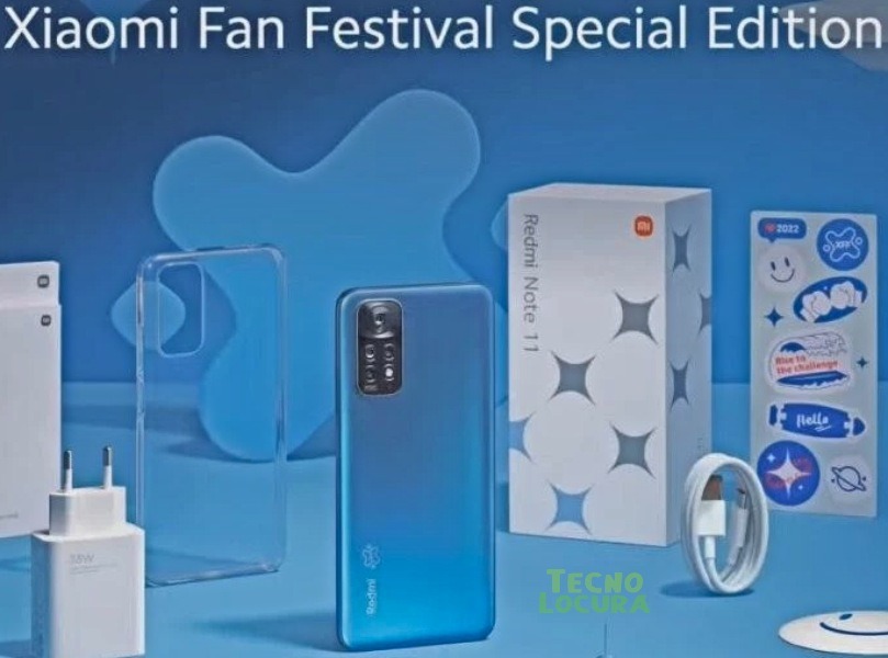 300 Redmi Note 11 XFF Edición Especial en la 12ª edición del Xiaomi Fan Festival