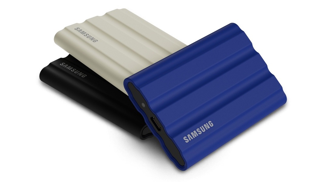 Samsung T7 Shield el SSD portátil rugerizado resistente a caídas, agua y polvo