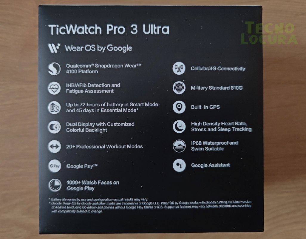 Ticwatch Pro 3 Ultra REVIEW TECNOLOCURA