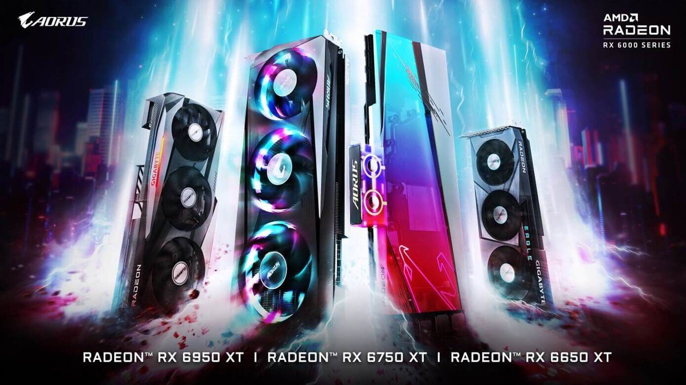 AMD Radeon RX 6950 XT, Radeon RX 6750 XT y Radeon RX 6650 XT