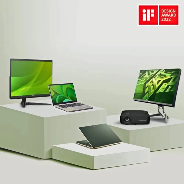 Aspire Vero Green de Acer obtiene premio iF Design Award 2022 al diseño