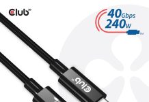Cables USB Type-C 2.1 empiezan a estar disponibles en 240W de la mano de Club 3D Cables USB Type-C 2.1 empiezan a estar disponibles en 240W de la mano de Club 3D