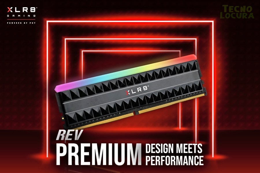 XLR8 Gaming REV DDR4, nueva memoria RAM de alto rendimiento de PNY