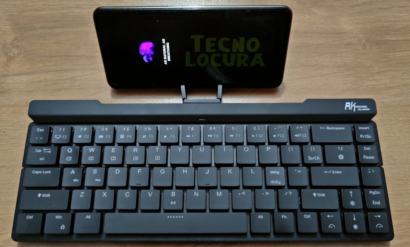El mejor teclado mecánico para smartphone y tablet : ROYAL KLUDGE RK925 review