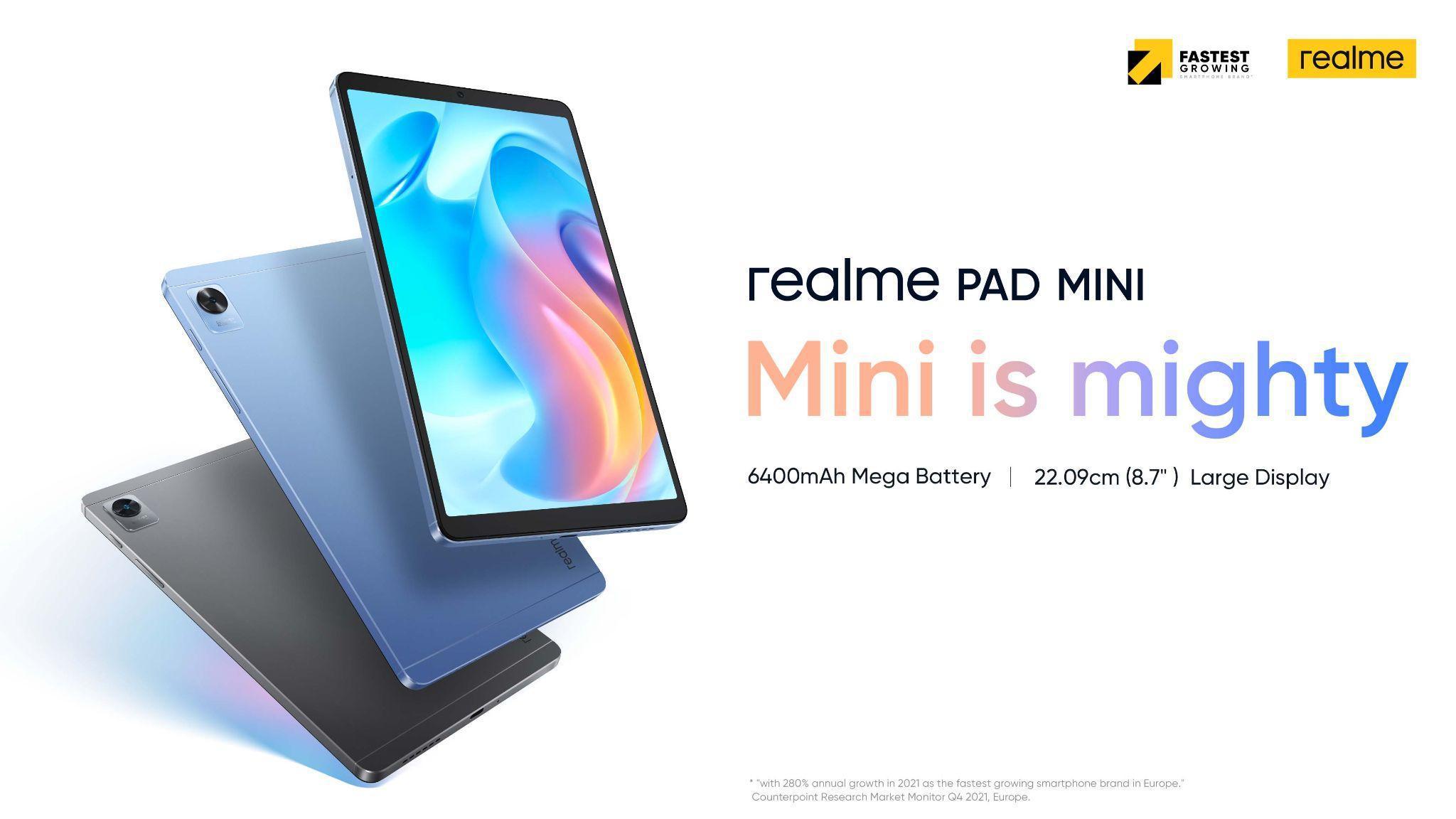realme Pad Mini, LA MEJOR tablet Android de su segmento LLEGA