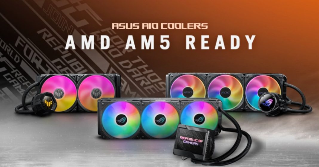 ASUS AIO serán totalmente compatibles con placas base AMD AM5