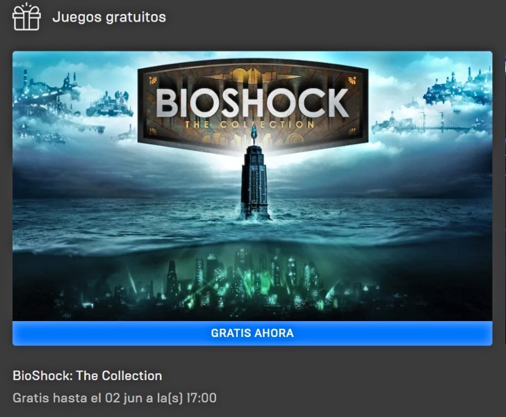 BioShock The Collection GRATIS en Epic Games