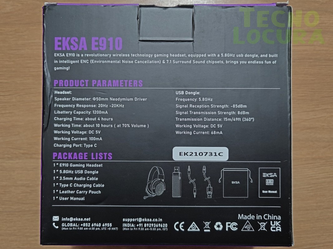 EKSA E910