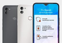 Gigaset GS5 LITE, smartphone Made in Germany económico con batería reemplazable Gigaset GS5 LITE