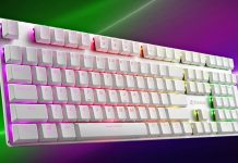 Sharkoon PureWriter RGB en colores White and Black Sharkoon PureWriter RGB en colores White and Black