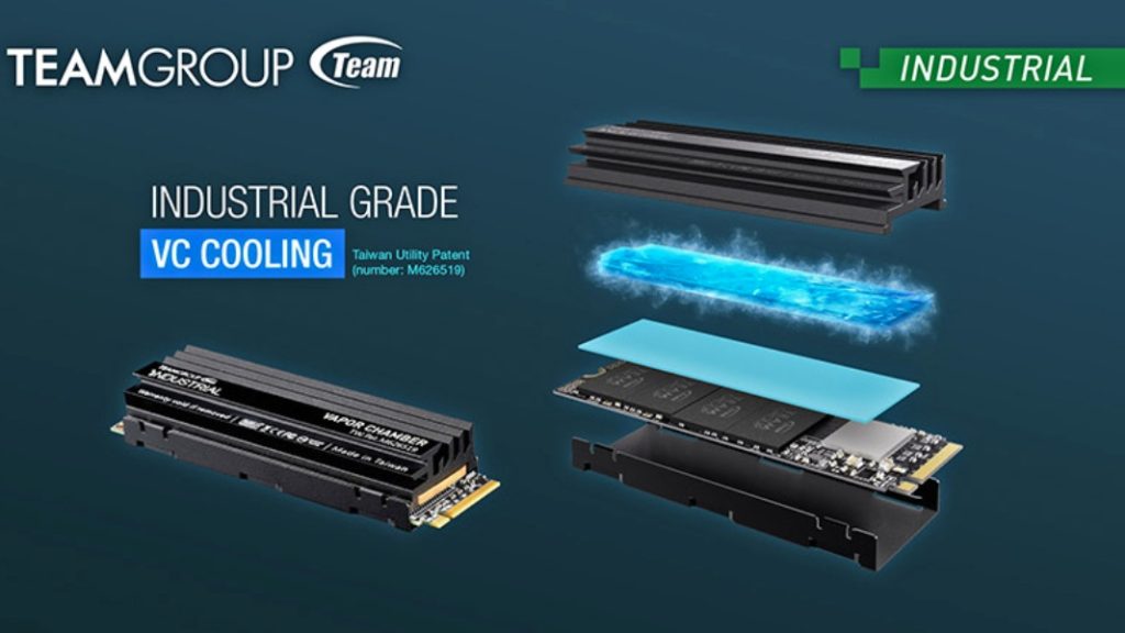 La primera SSD M.2 de enfriamiento VC de grado industrial de la industria es de TEAMGROUP