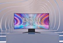 CORSAIR XENEON FLEX 45WQHD240 OLED Gaming Monitor con pantalla FLEXIBLE CORSAIR XENEON FLEX 45WQHD240 OLED Gaming Monitor