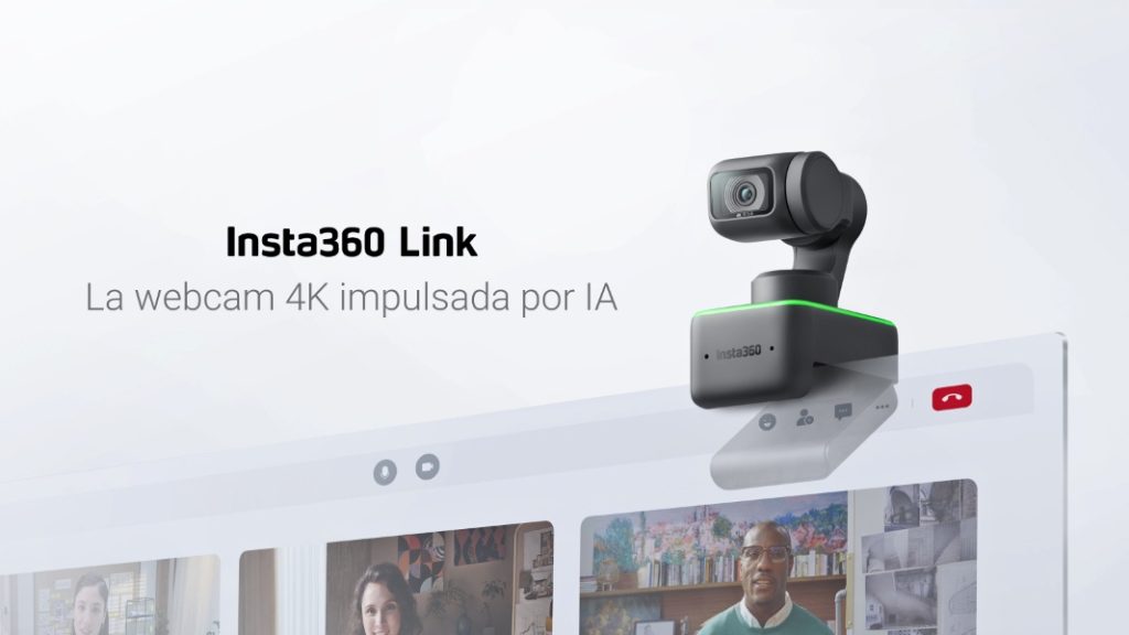 Insta360 Link: poderosa webcam 4K con IA para redefinir el trabajo remoto