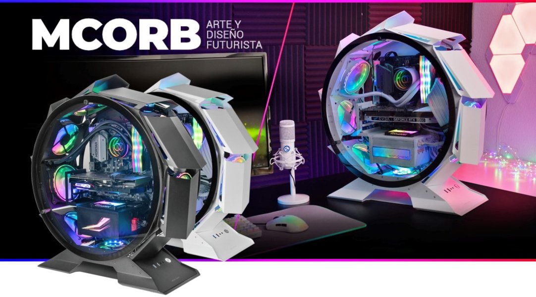 Mars Gaming MCORB, el diseño de caja PC más curioso que verás hoy