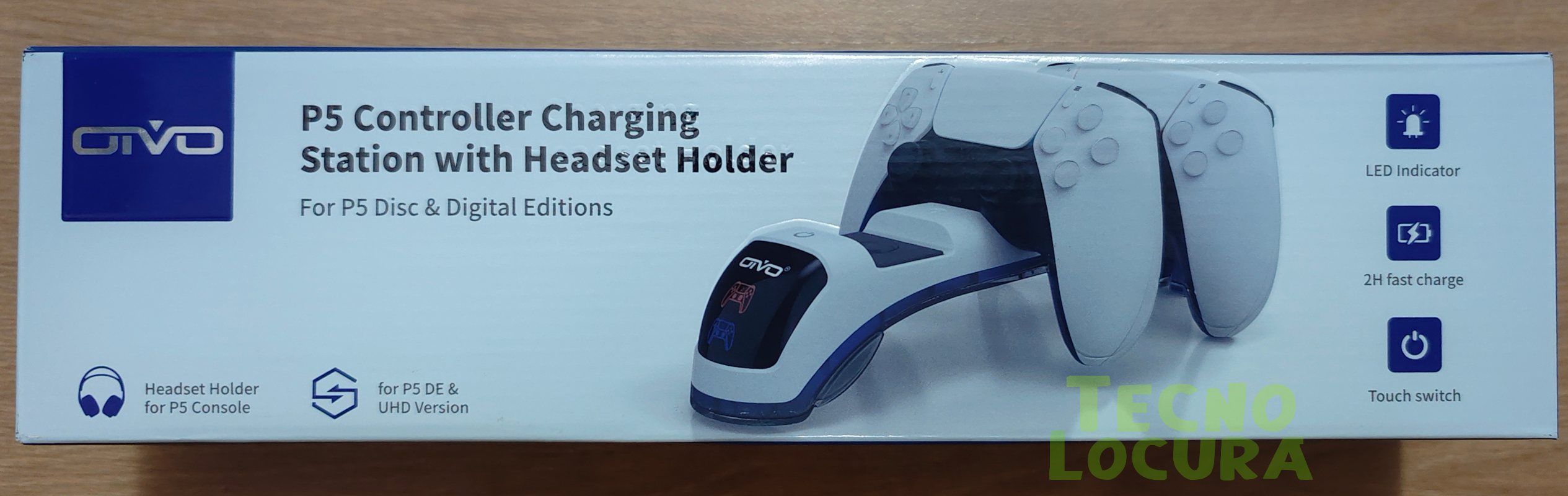 OIVO PS5 Controller Charging Station REVIEW TECNOLOCURA