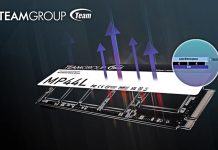 TEAMGROUP MP44L con la primera etiqueta disipadora de calor de grafeno TEAMGROUP MP44L con la primera etiqueta disipadora de calor de grafeno