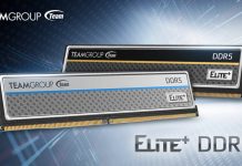 ELITE PLUS DDR5 y la nueva frecuencia de 6,000MHz para PC TEAMGROUP ELITE U-DIMM DDR5 6000MHz