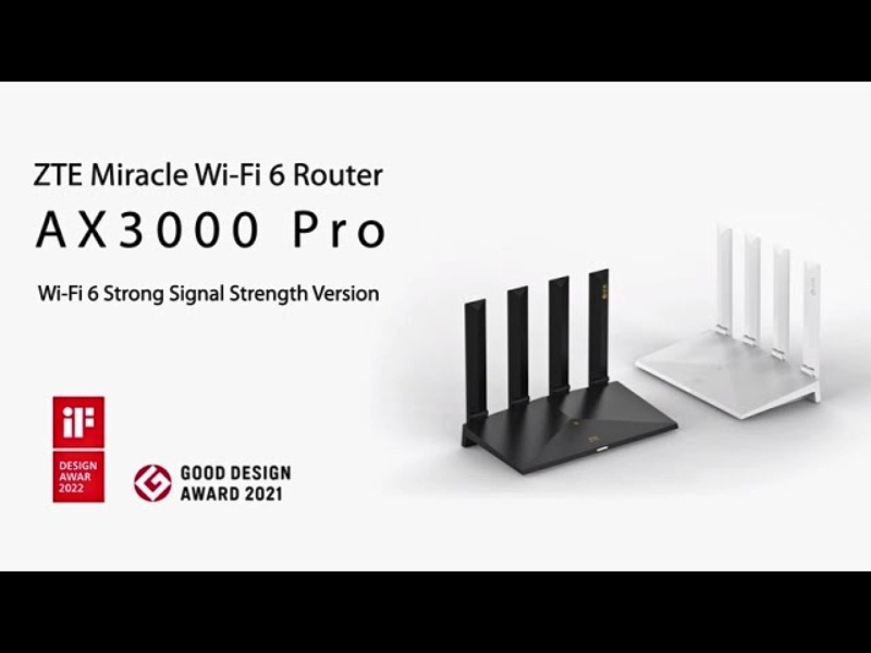 ZTE Miracle WiFi-6 AX3000 Pro, el premiado router llega a un precio rompedor