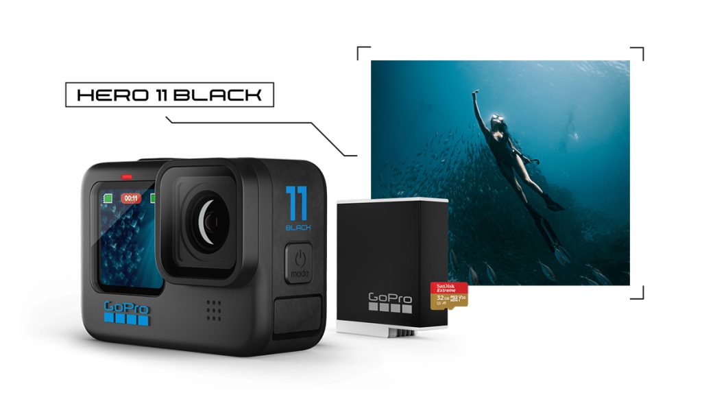 GoPro HERO11 Black, HERO11 Black Creator Edition y HERO11 Black Mini anunciadas