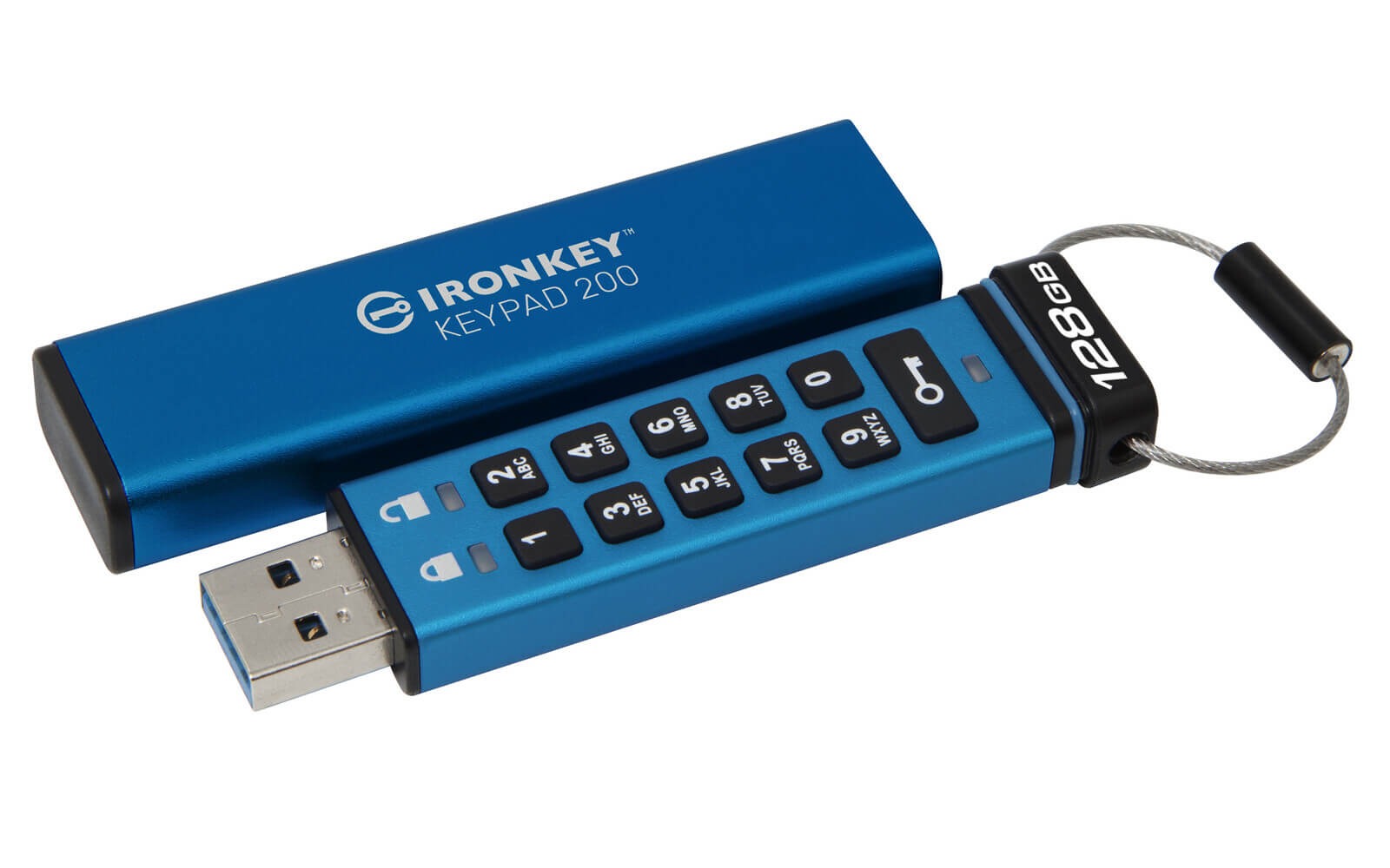 Kingston IronKey Keypad 200, unidad USB flash codificada por hardware