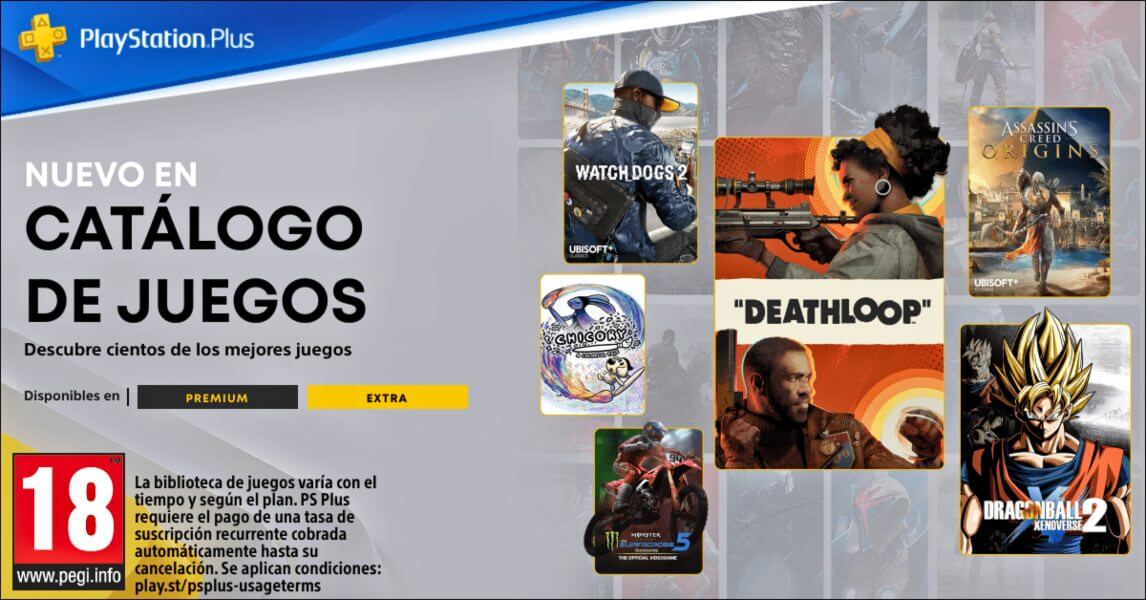 PlayStation Plus para el mes de septiembre ¡Ya disponibles las novedades del catálogo!