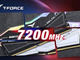 T-FORCE DELTA RGB DDR5 de 7,200MHz: Alcanza nuevos niveles de rendimiento