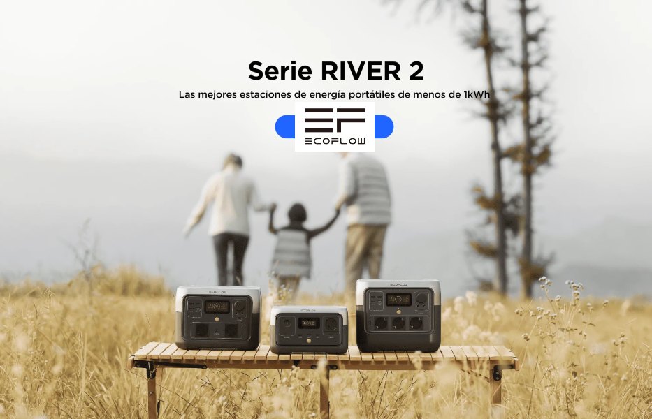 EcoFlow reinventa el acceso al suministro energético portátil huella cero con los nuevos RIVER 2, RIVER Max y RIVER Pro