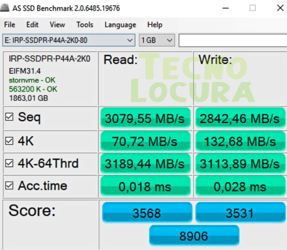 IRDM PRO 2TB M.2 SSD