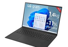 LG Gram con 17″ y actualizado con NVIDIA GeForce RTX 2050 LG Gram con 17" y actualizado con NVIDIA GeForce RTX 2050
