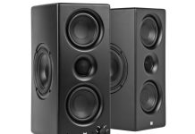 Monolith MTM, altavoces de escritorio con 100W y Bluetooth aptX HD Monolith MTM, altavoces de escritorio con 100W y Bluetooth aptX HD