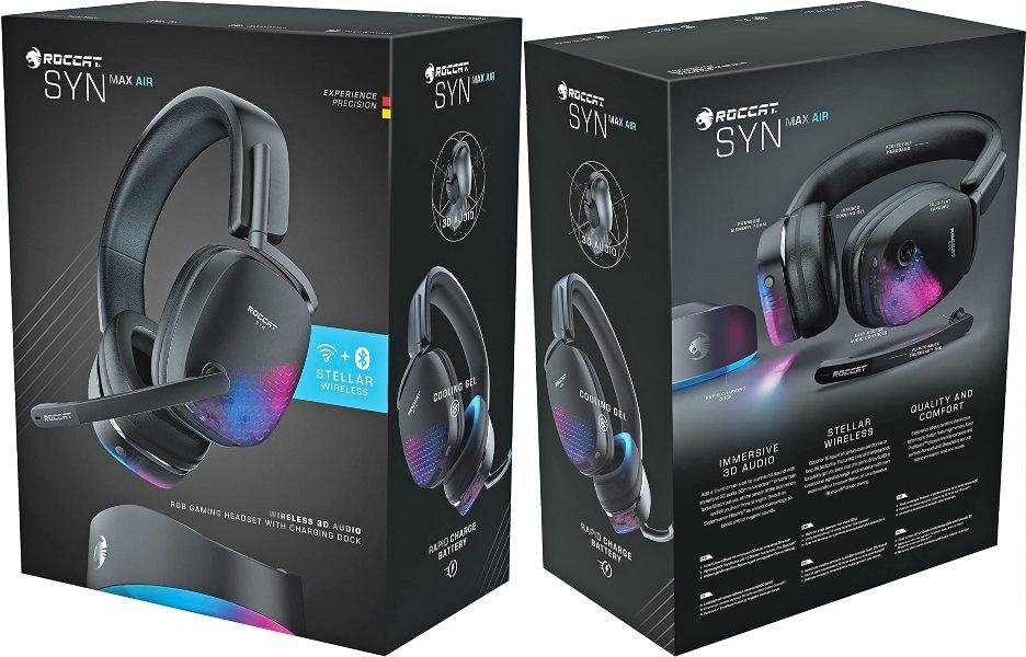 ROCCAT Syn Max Air: Los MEJORES auriculares inalámbricos de Audio 3D