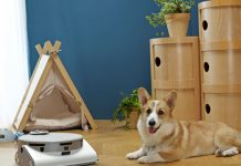 Robot Jet Bot AI+ cuida de tu mascota cuando no estás en casa Robot Jet Bot AI+ cuida de tu mascota cuando no estás en casa