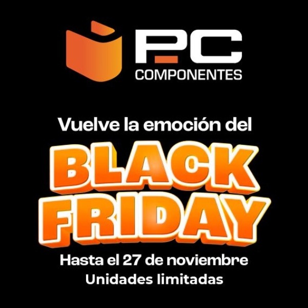 Black Friday de PcComponentes con descuentos de hasta el 70%