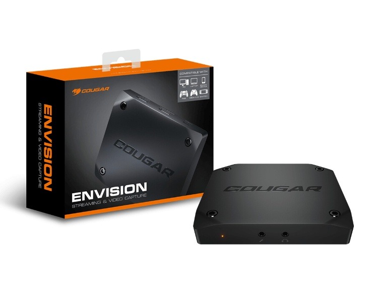 Cougar Envision Game Capture Box con soporte para 4K y AMD FreeSync