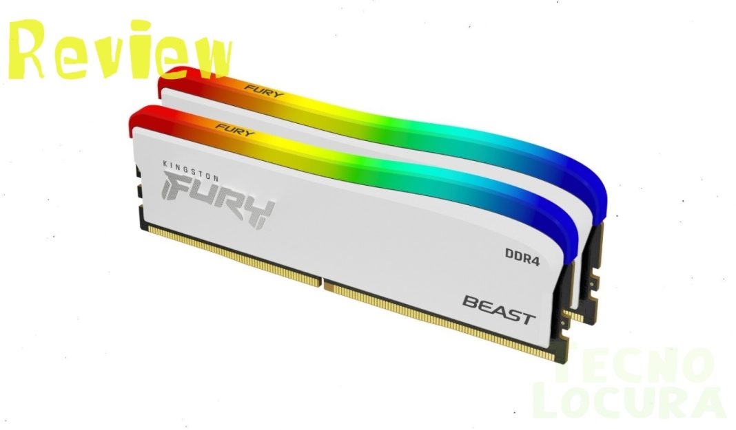 Kingston FURY Beast Special Edition TECNOLOCURA - Memorias RAM en blanco muy especial y TOP