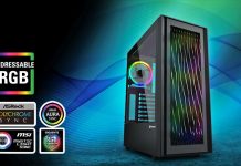 Sharkoon RGB Wave | Eficiente caja ATX con diseño de ondas en 3D Sharkoon RGB Wave