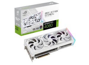 ROG GeForce Strix RTX 4090 y 4080 White Editions