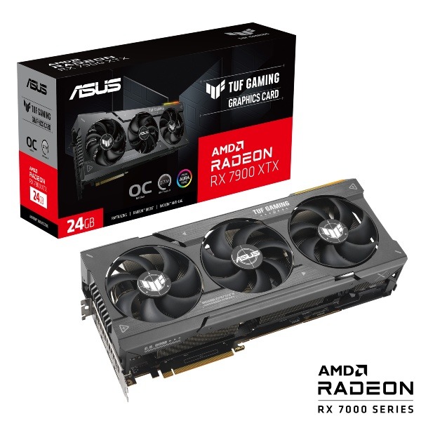 ASUS TUF Gaming Radeon RX 7900 XT y Radeon RX 7900 XTX anunciadas