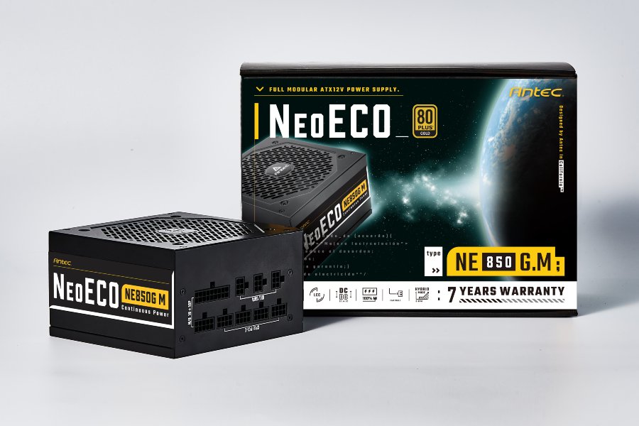 Antec NeoEco Gold Modular: tres nuevos modelos de PSU