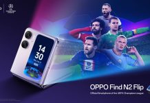 Smartphone Oficial de la UEFA Champions League: OPPO Find N2 Flip Smartphone Oficial de la UEFA Champions League: OPPO Find N2 Flip