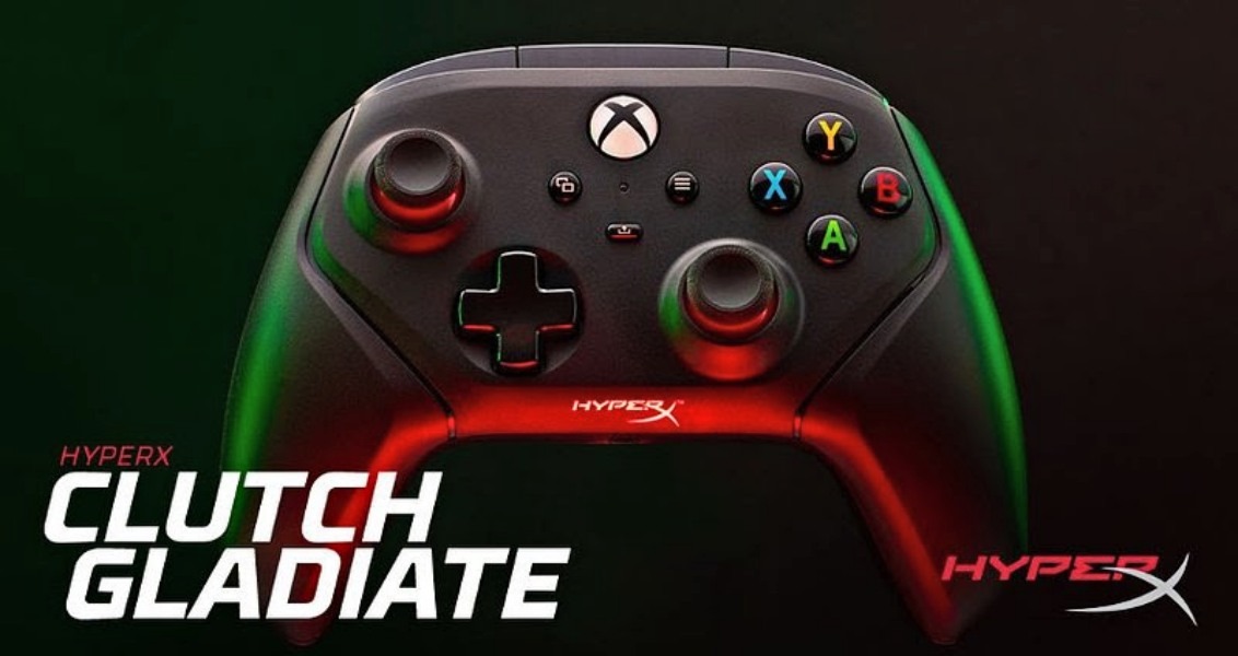 HyperX Clutch Gladiate para Xbox y con botones re-asignables traseros