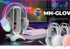 Los auriculares con la mayor superficie de iluminación glow Los auriculares con la mayor superficie de iluminación glow